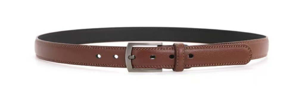 Mayorista JERRY.AMY - Cinturón de cuero genuino para hombre, ancho de 3 cm