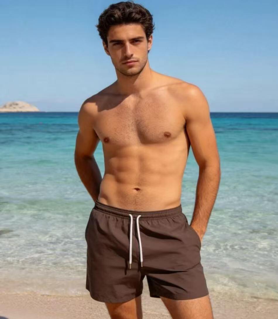 Grossista JERRY.AMY - PANTALONCINI DA SPIAGGIA UOMO IN POLIESTERE (CON RETE)