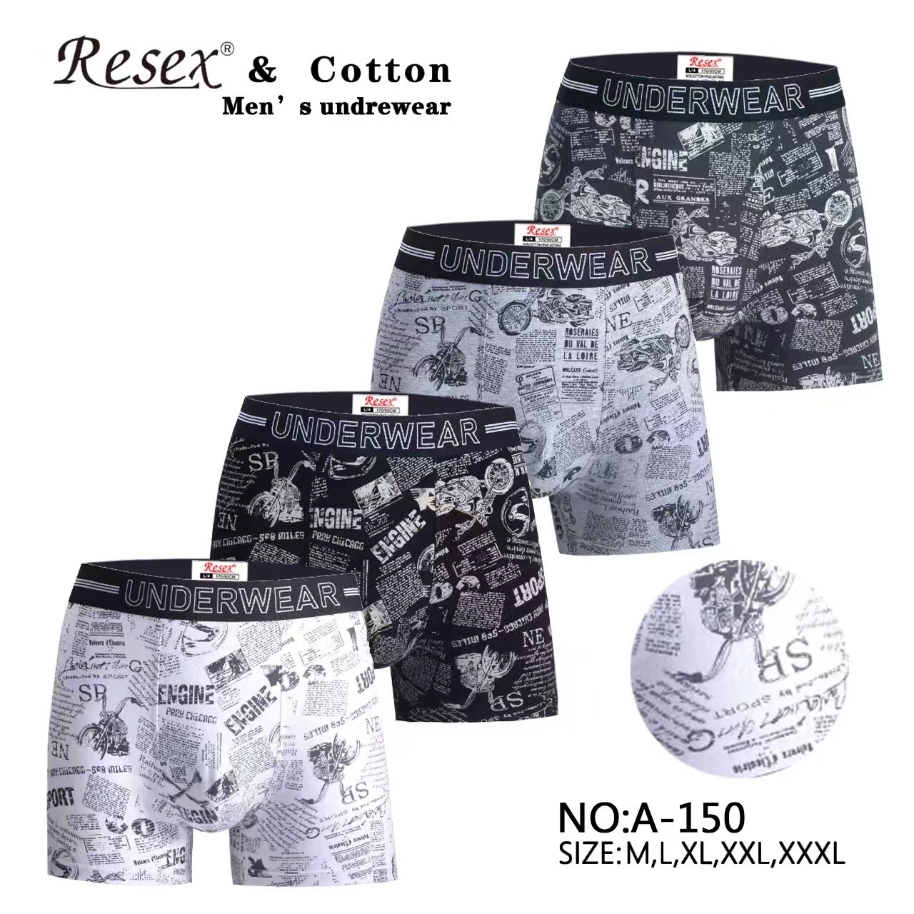 Großhändler JESSYLIA - Herren-Boxershorts