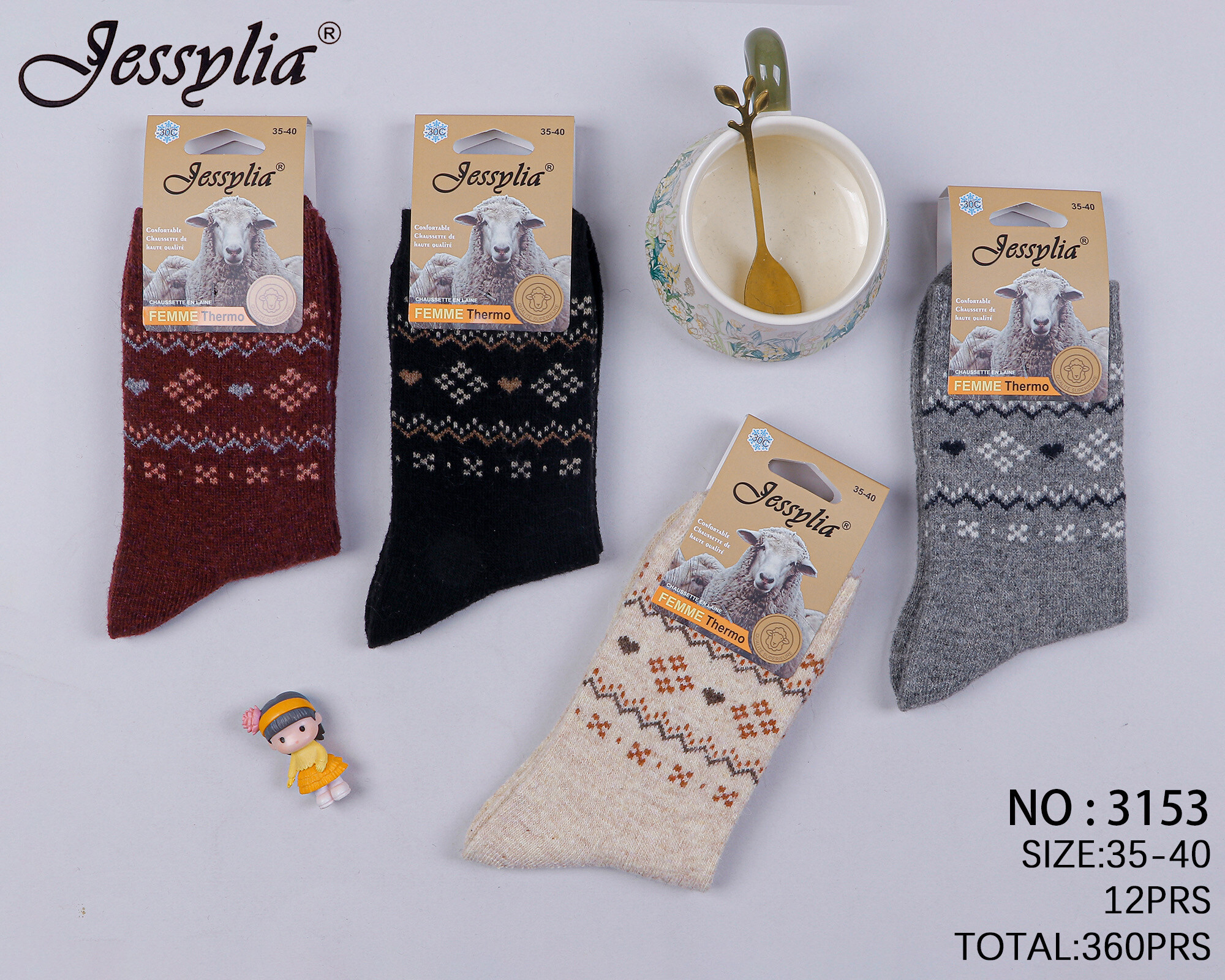 Wholesaler JESSYLIA - woolen sock