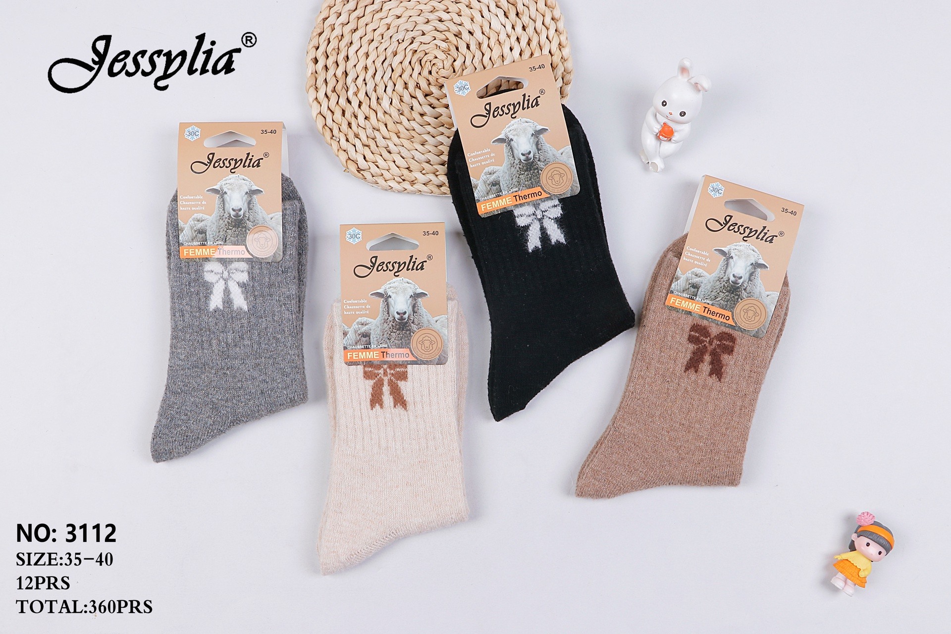 Wholesaler JESSYLIA - woolen sock