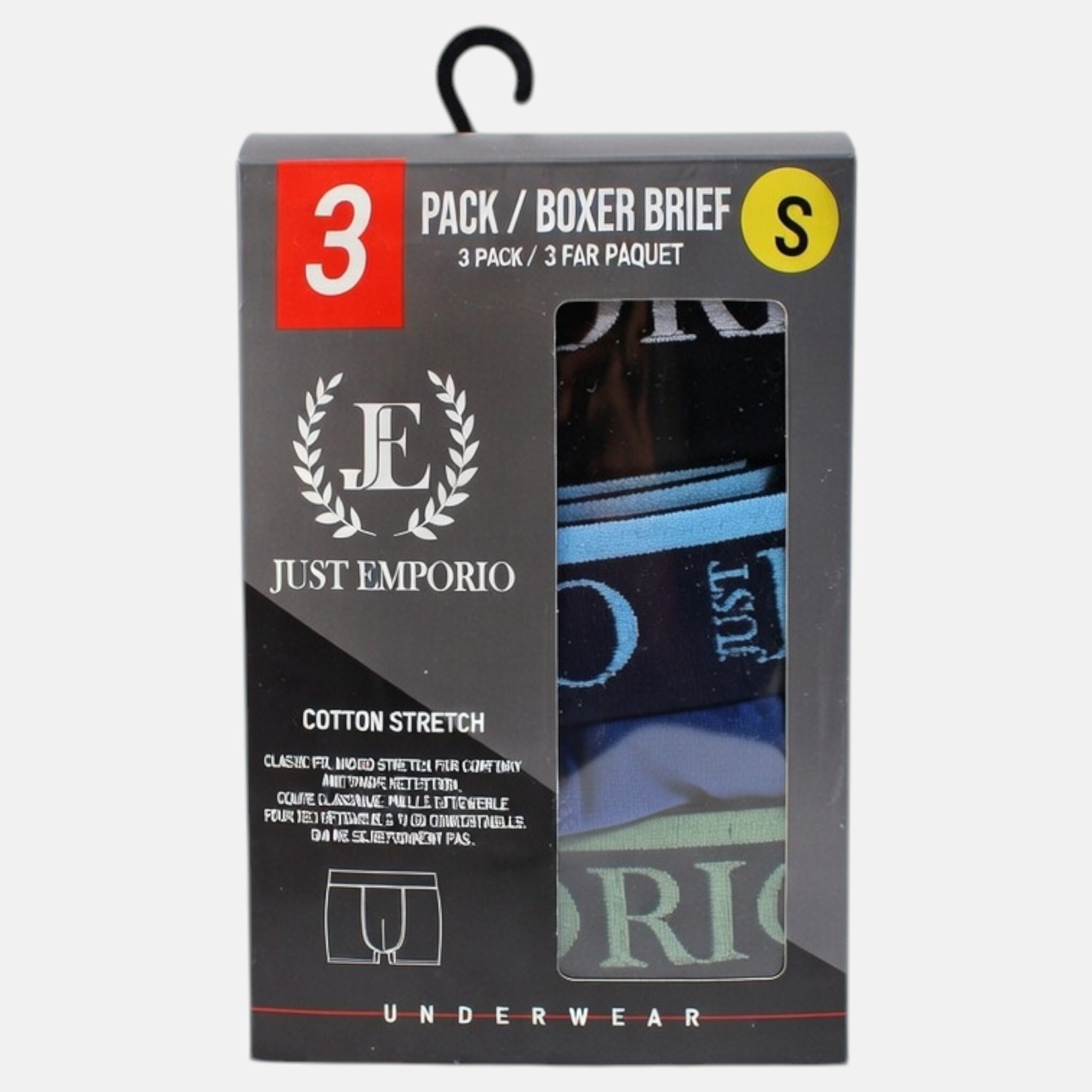 Mayorista JustEmporio - Pack de 3 bóxers Just Emporio para Hombre