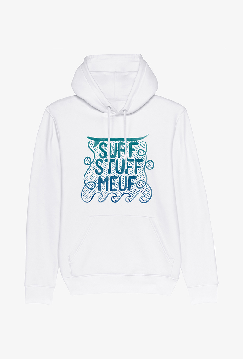 Wholesaler Kapsul - Sweat Blanc  - Surf Stuff Meuf