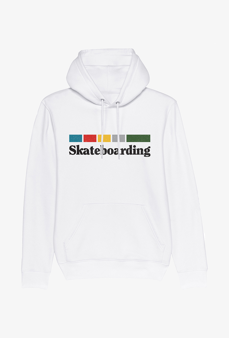 Wholesaler Kapsul - Sweat Blanc  - Skateboarding