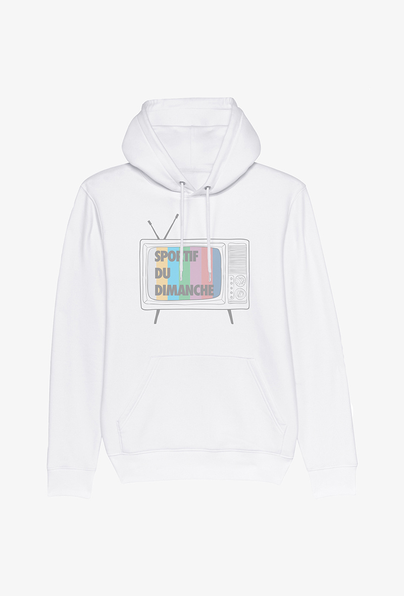Wholesaler Kapsul - Sweat Blanc  - Sportif du Dimanche