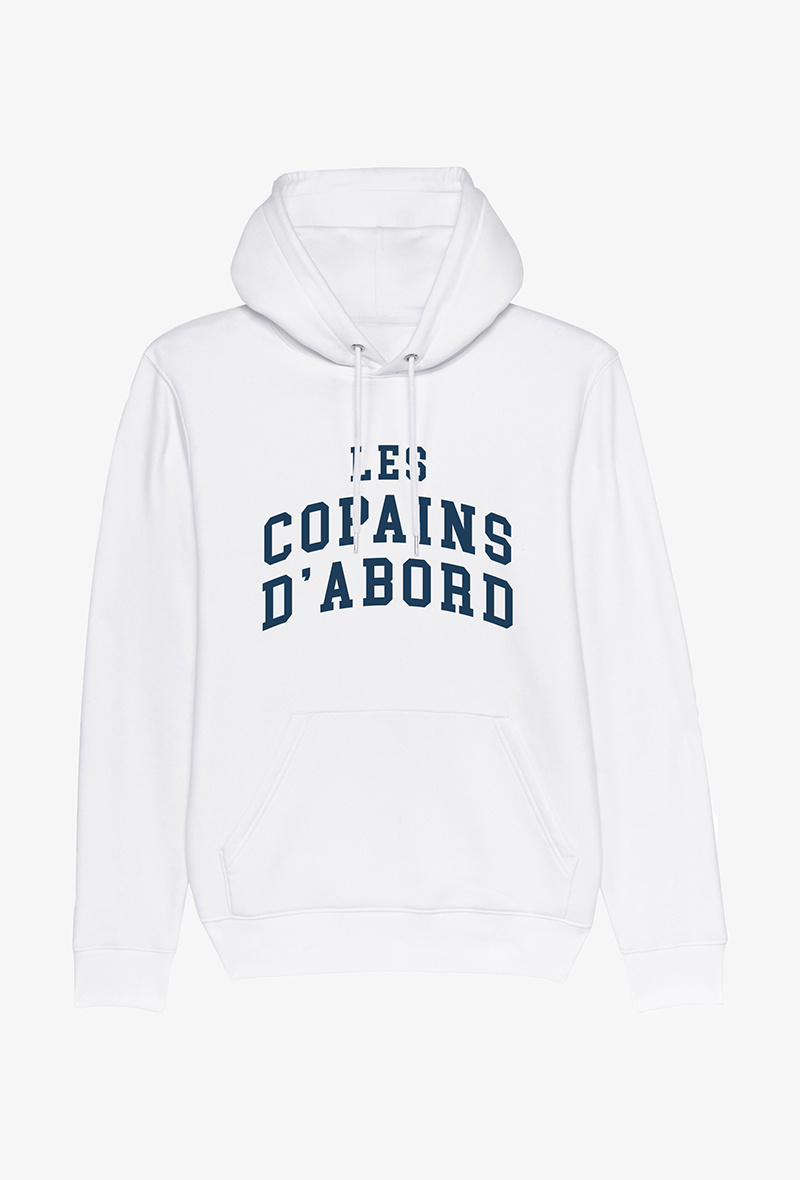 Wholesaler Kapsul - Sweat Blanc  - Les copains d'abord