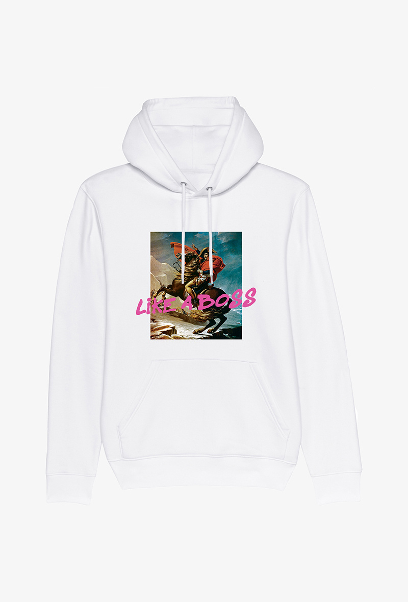 Wholesaler Kapsul - Sweat Blanc  - Like A boss