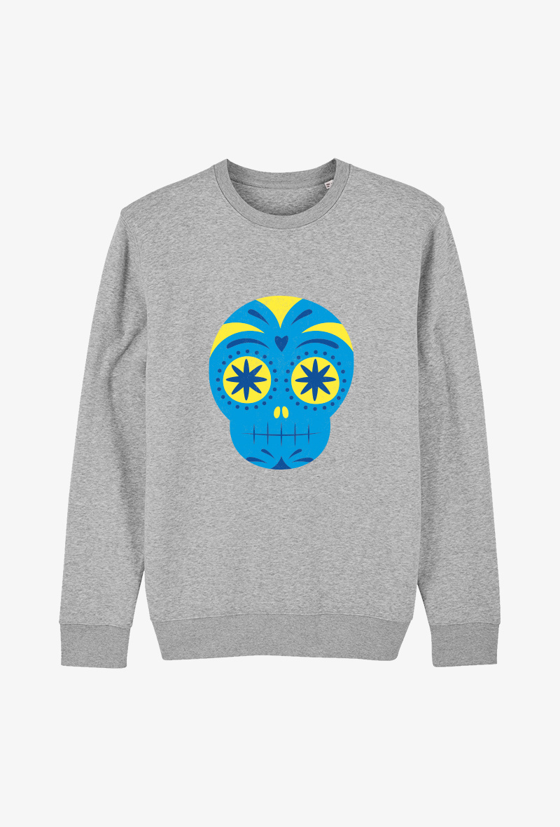 Wholesaler Kapsul - Sweat adulte Gris CALAVERA 6