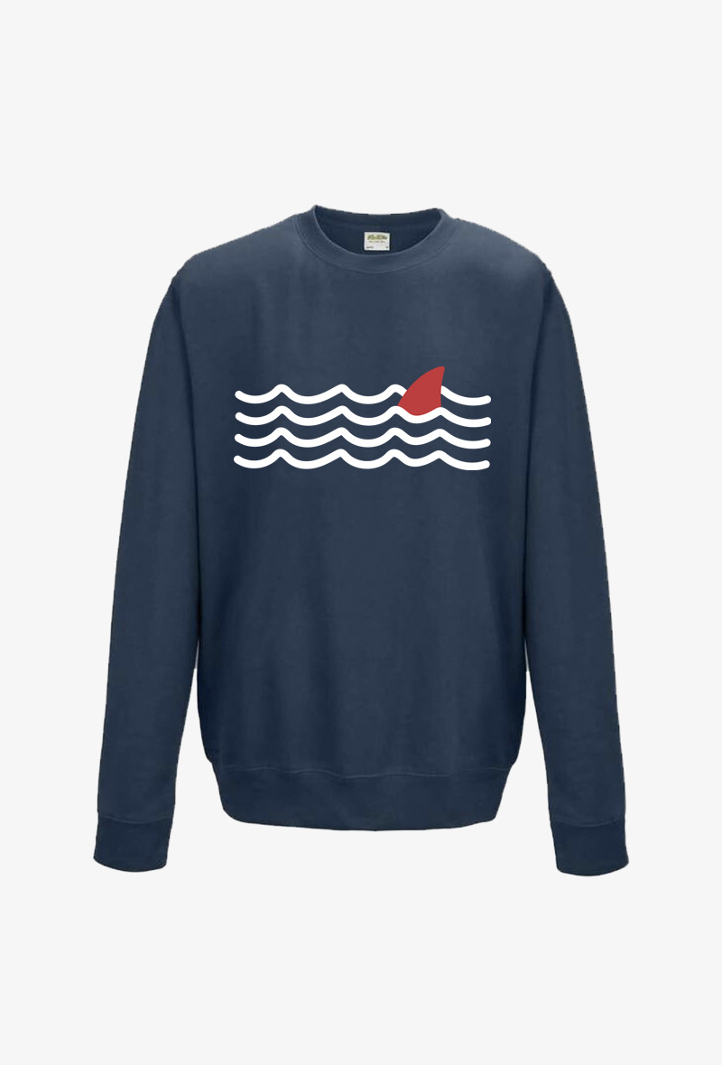 Großhändler Kapsul - Erwachsenen-Sweatshirt - Haifischwellen
