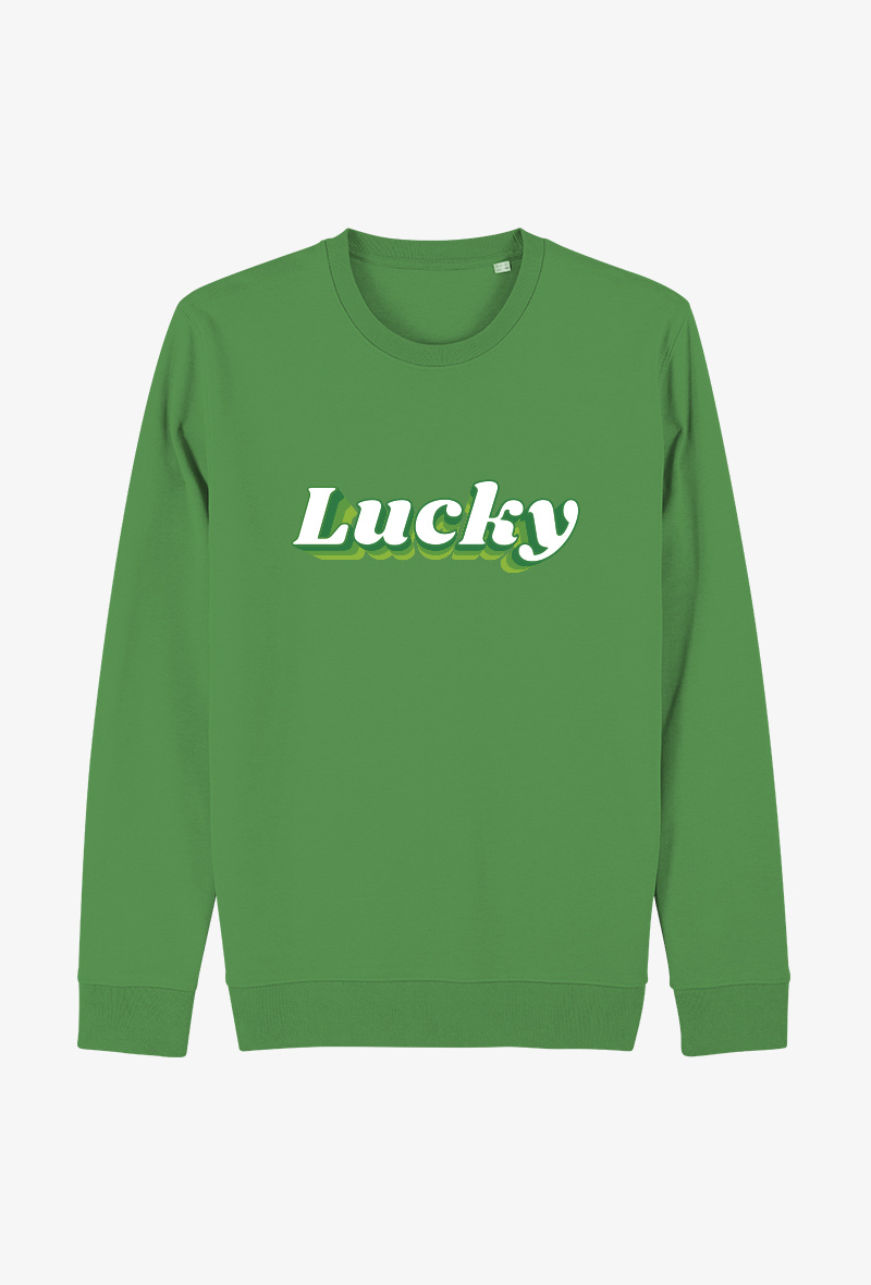 Grossiste Kapsul - Sweat Adulte Unisexe I - Fête de la St-Patrick - Lucky