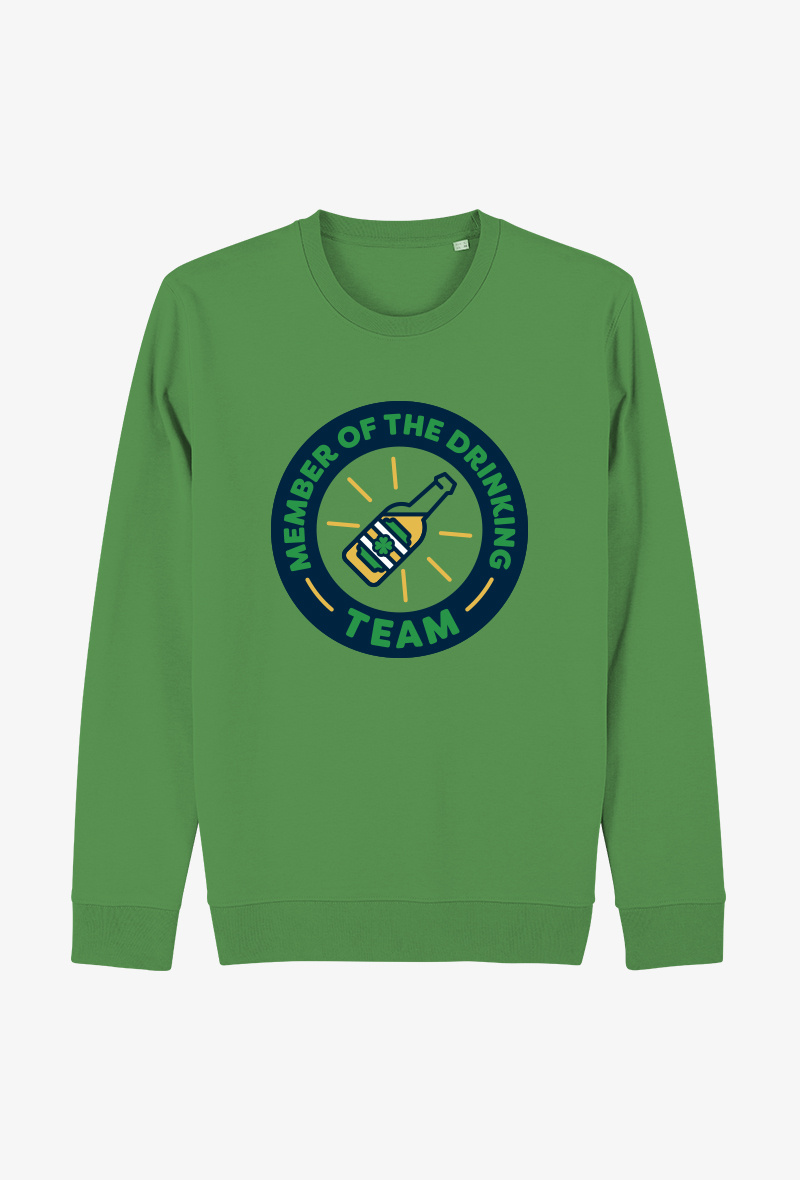 Grossiste Kapsul - Sweat Adulte Unisexe I - Fête de la St-Patrick - Member of the drinking team