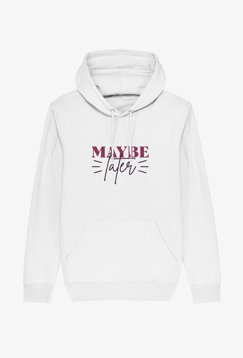Großhändler Kapsul - Unisex Erwachsenen Hoodie - Vielleicht später