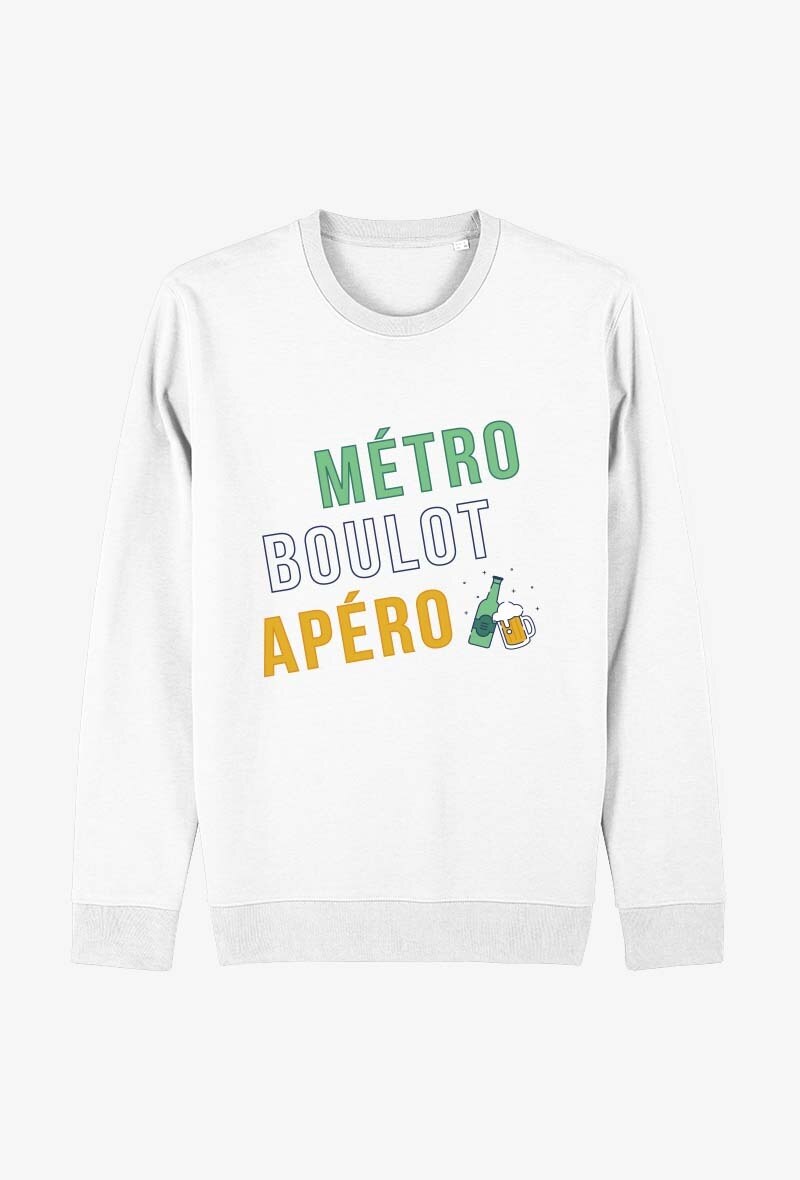 Grossista Kapsul - Felpa per adulti - Metro lavoro aperitivo