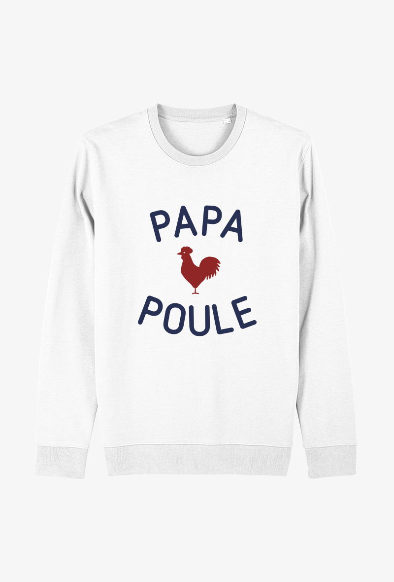 Großhändler Kapsul - Erwachsenen-Sweatshirt - Vatertag - Hühnerpapa