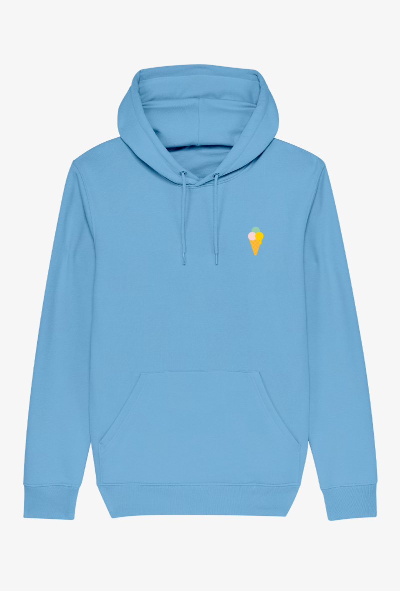 Großhändler Kapsul - Erwachsenen Hoodie - Eis Herz