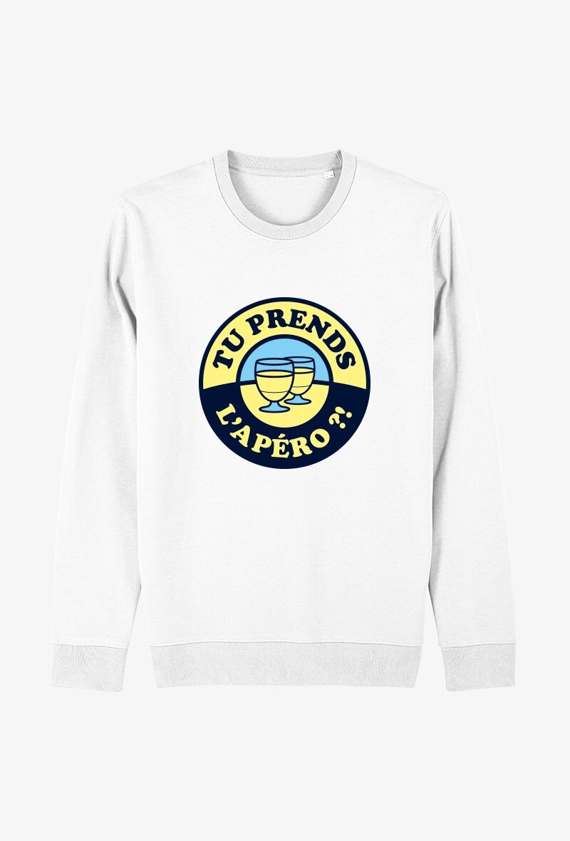 Großhändler Kapsul - Herren-Sweatshirt - Nimmst du einen Aperitif?