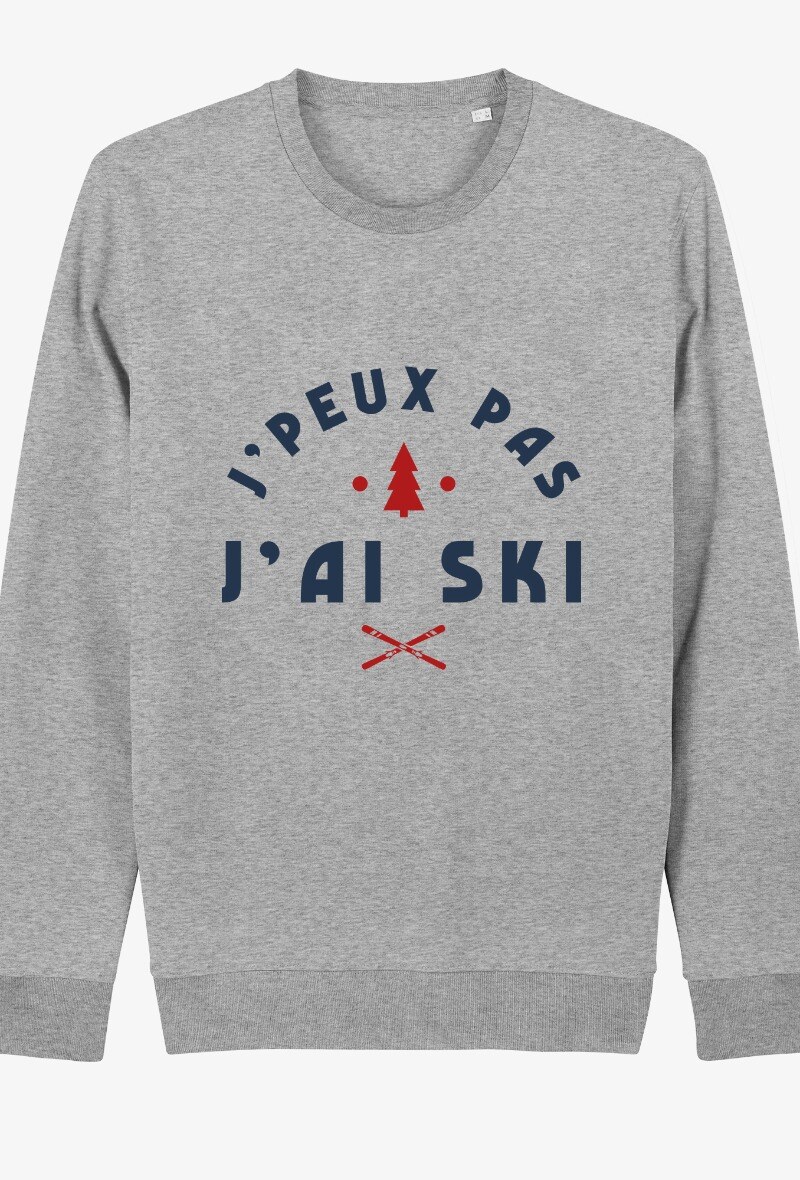 Großhändler Kapsul - Herren-Sweatshirt - Ich kann nicht, ich habe Ski