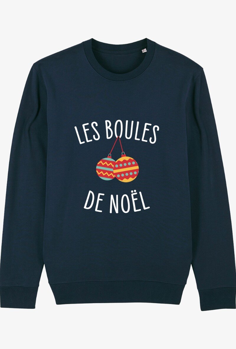 Wholesaler Kapsul - Sweat adulte Homme - Les boules de Noel