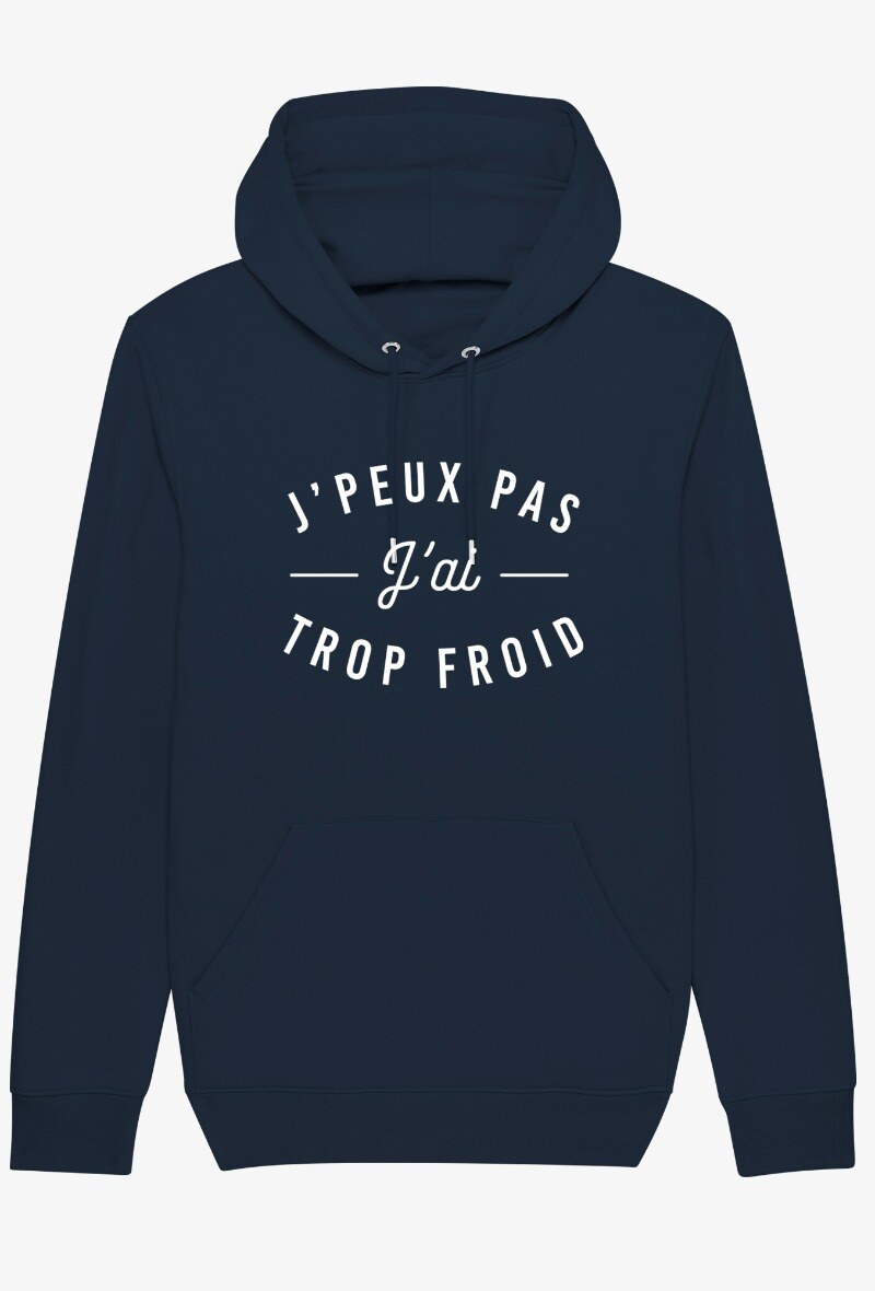Wholesaler Kapsul - Sweat adulte Homme - J'peux pas j'ai trop froid