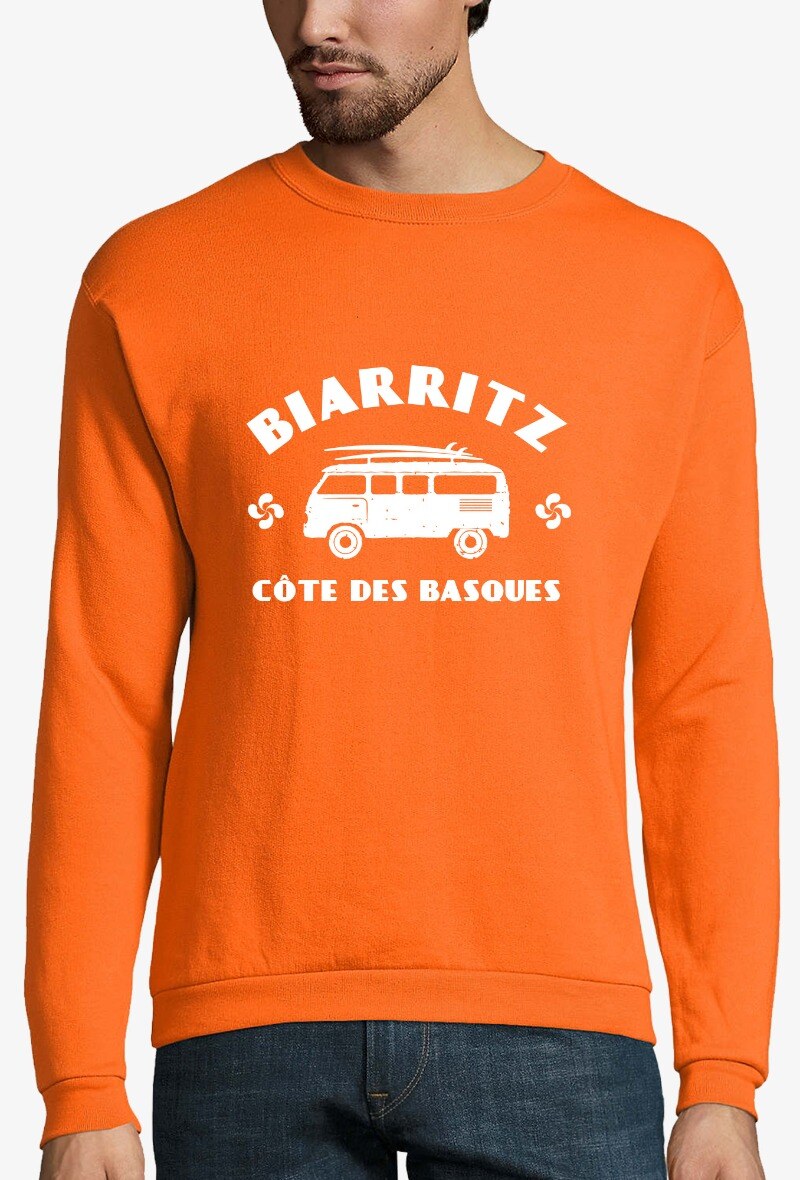 Großhändler Kapsul - Herren-Sweatshirt - Biarritz Küste der Basken