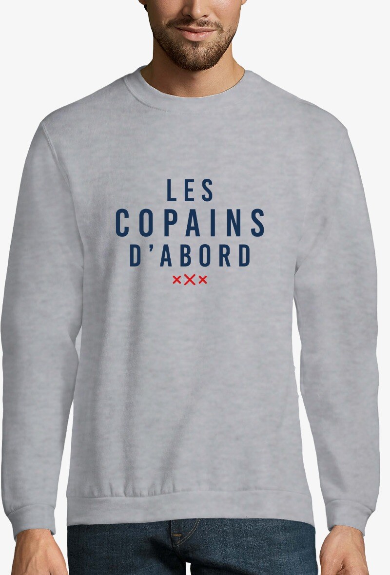 Großhändler Kapsul - Herren Sweatshirt - Die Kumpels zuerst