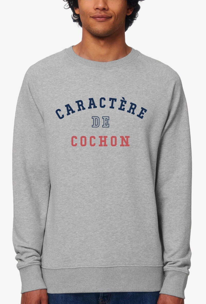 Wholesaler Kapsul - Sweat adulte Homme - Caractère de cochon