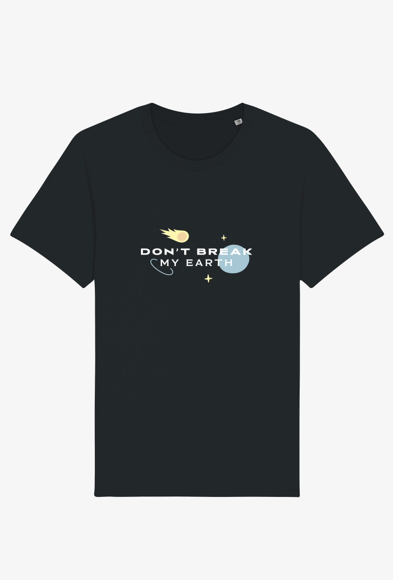 Grossiste Kapsul - T-shirt Adulte - Don't break my earth