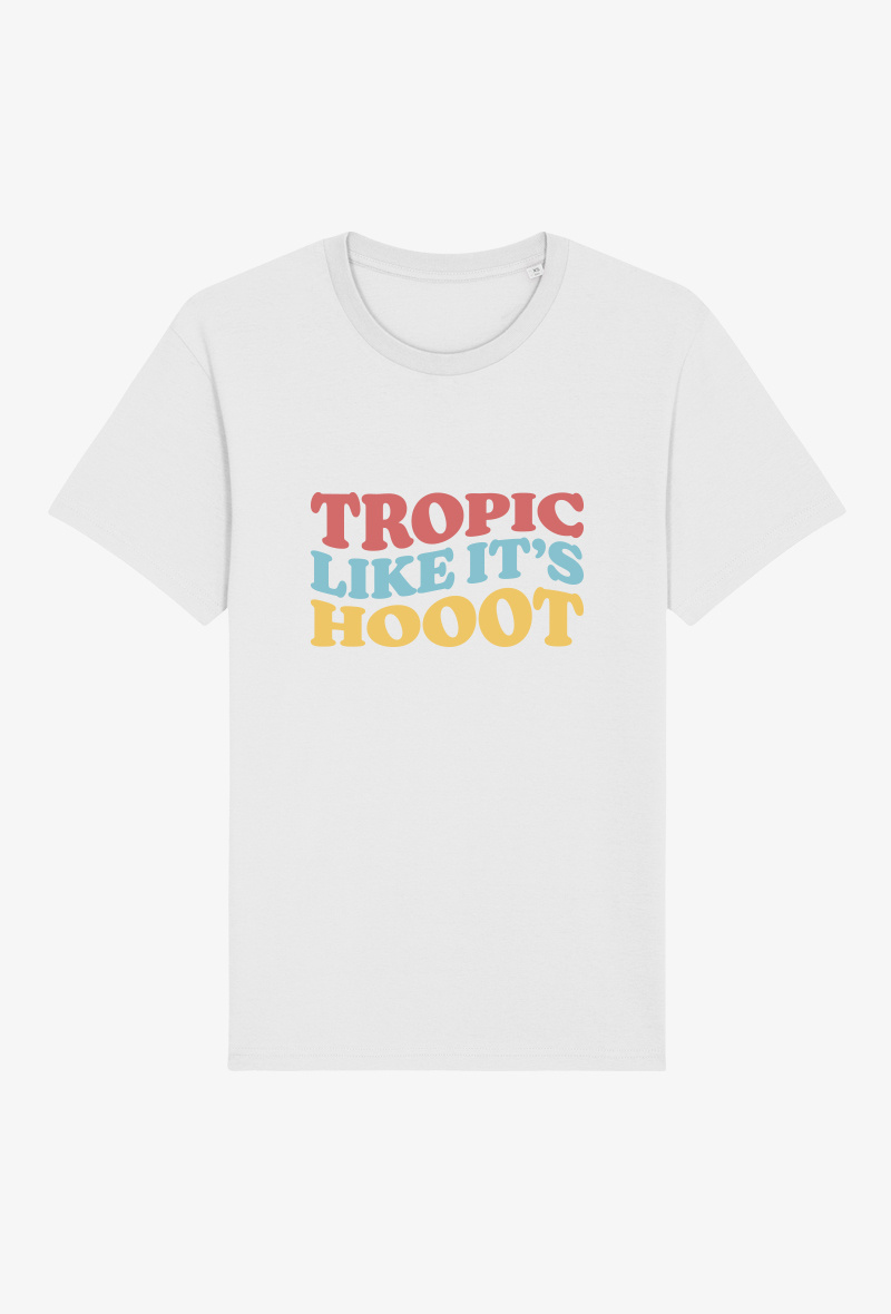 Mayorista Kapsul - Camiseta Adulto I - Tropical como si estuviera caliente