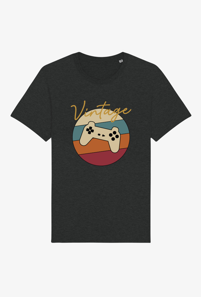 Grossista Kapsul - T-shirt per adulti - Gamepad vintage