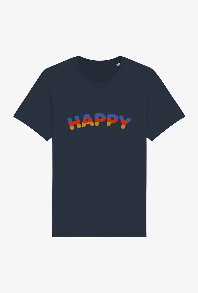 Großhändler Kapsul - Erwachsenen T-Shirt - Happy