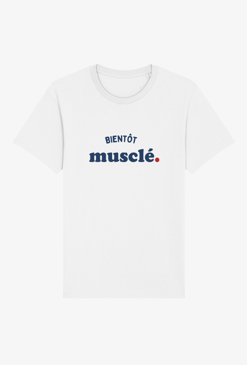 Großhändler Kapsul - Erwachsenen-T-Shirt - Bald muskulös.