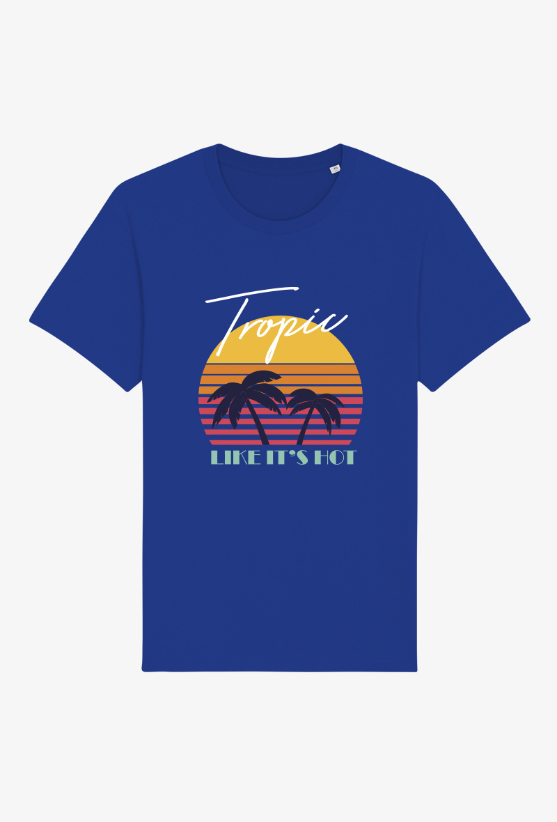 Wholesaler Kapsul - T-shirt Adulte - Tropic like it's hot retro