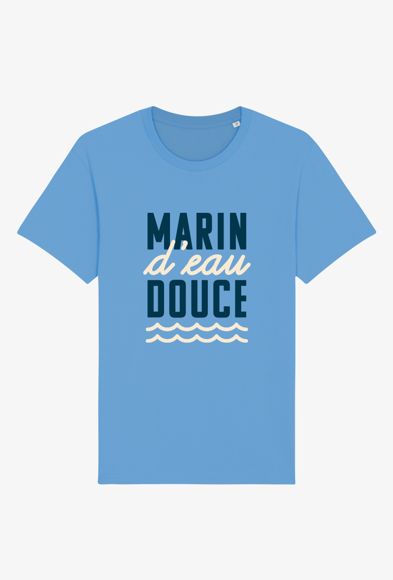 Grossiste Kapsul - T-shirt Adulte - Marin d'eau douce vagues