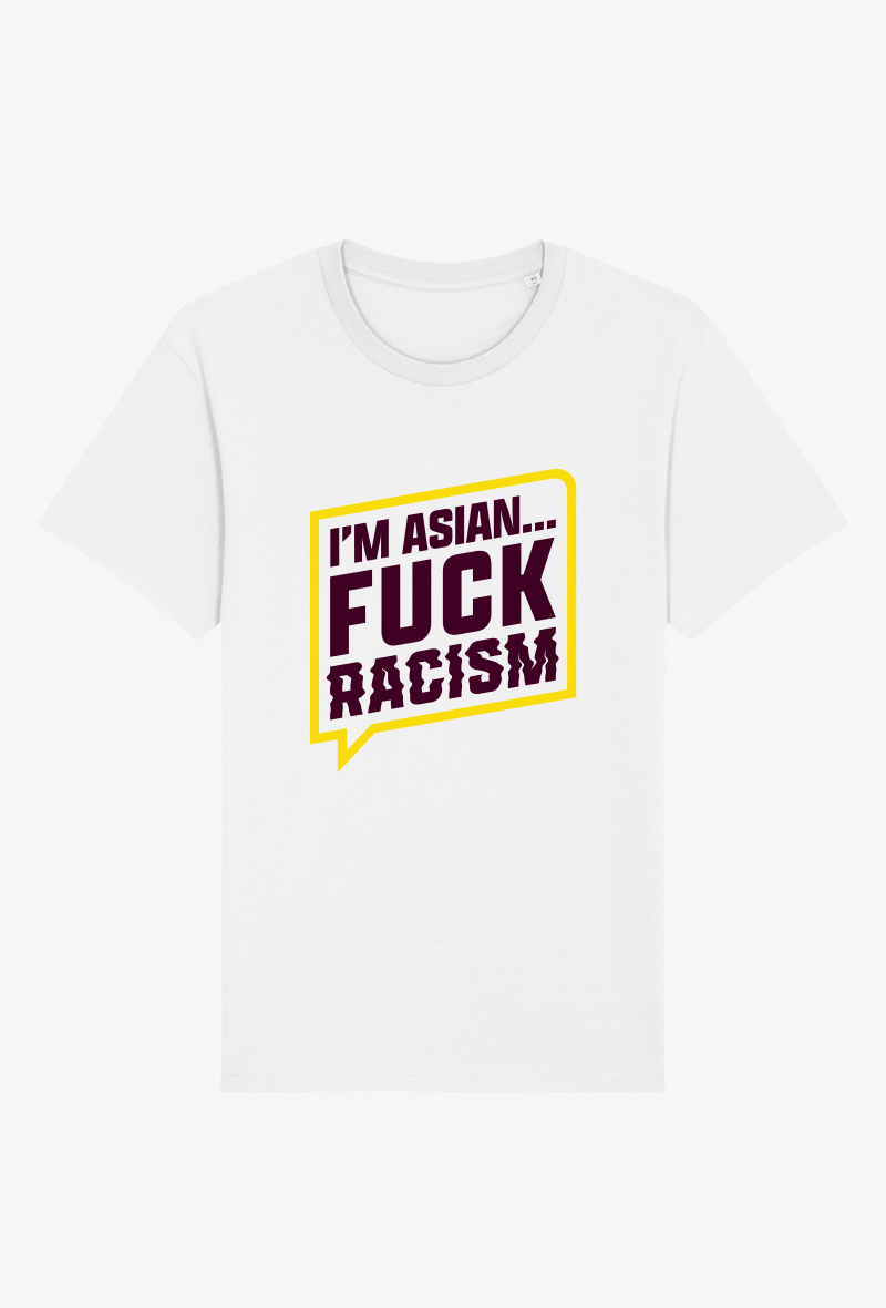 Mayorista Kapsul - Camiseta para adultos - Soy asiático f**k racismo