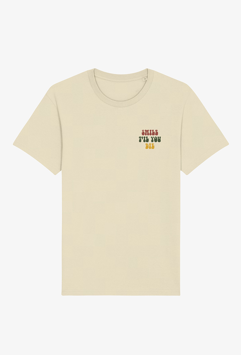 Wholesaler Kapsul - T-shirt Adulte - Smile 'til you die
