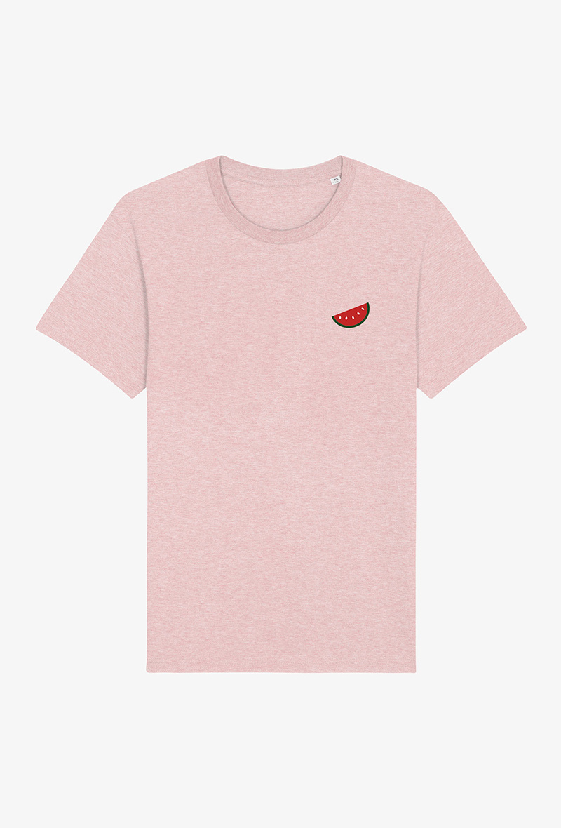 Großhändler Kapsul - Erwachsenen-T-Shirt - Wassermelonenherz-Schnitt für Männer