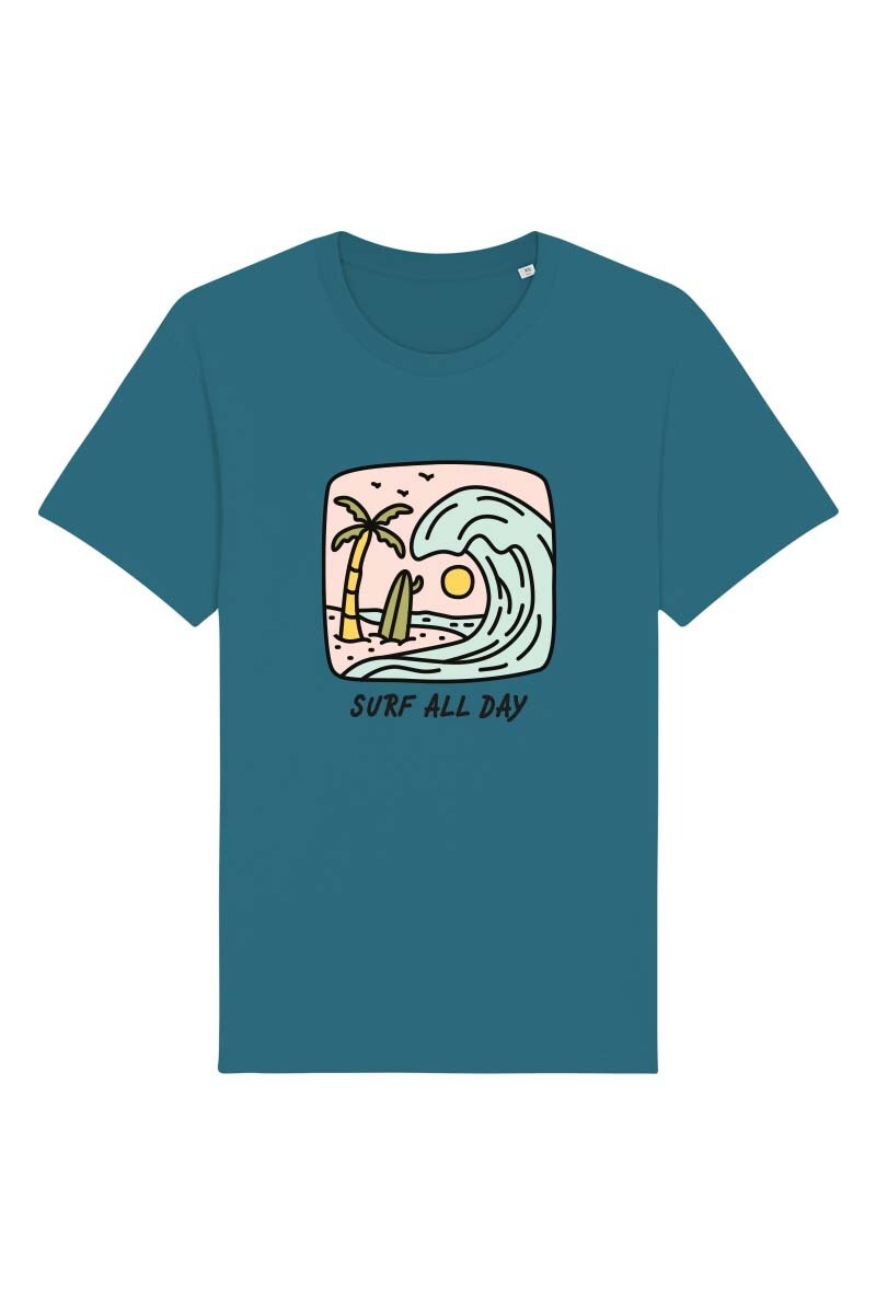 Grossiste Kapsul - T-shirt adulte Homme - Surf all Day