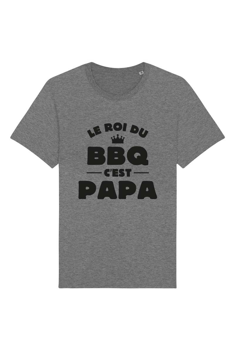 Grossiste Kapsul - T-shirt adulte Homme -  Le roi du Barbecue c'est papa