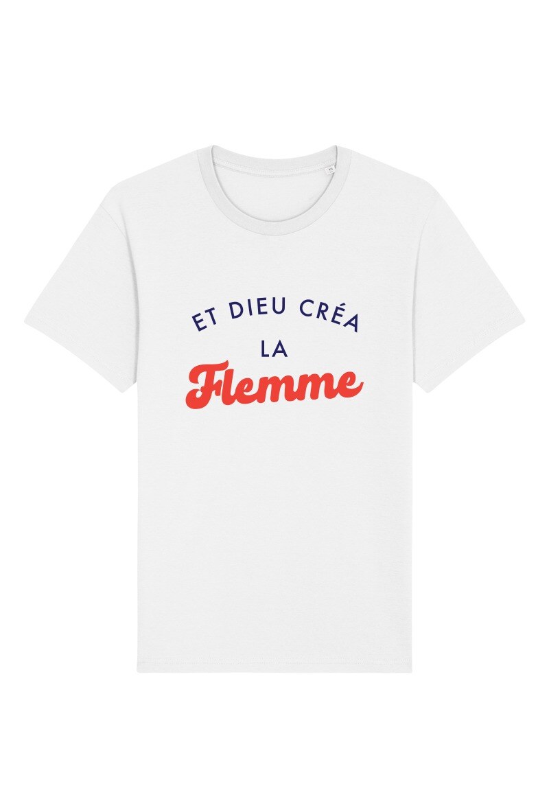 Mayorista Kapsul - Camiseta de hombre adulto - Y Dios creó la pereza