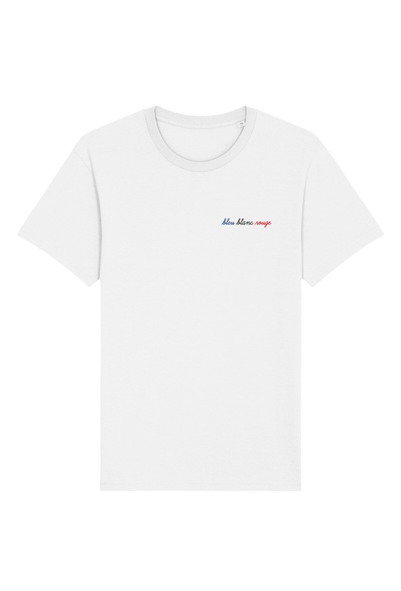 Grossiste Kapsul - T-shirt adulte Homme - Bleu Blanc Rouge