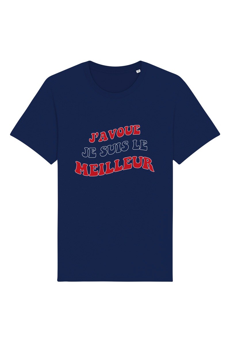 Grossiste Kapsul - T-shirt adulte Homme - J'avoue je suis le meilleur