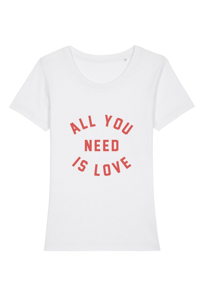 Großhändler Kapsul - Damen Erwachsenen T-Shirt - Alles was du brauchst ist Liebe#1