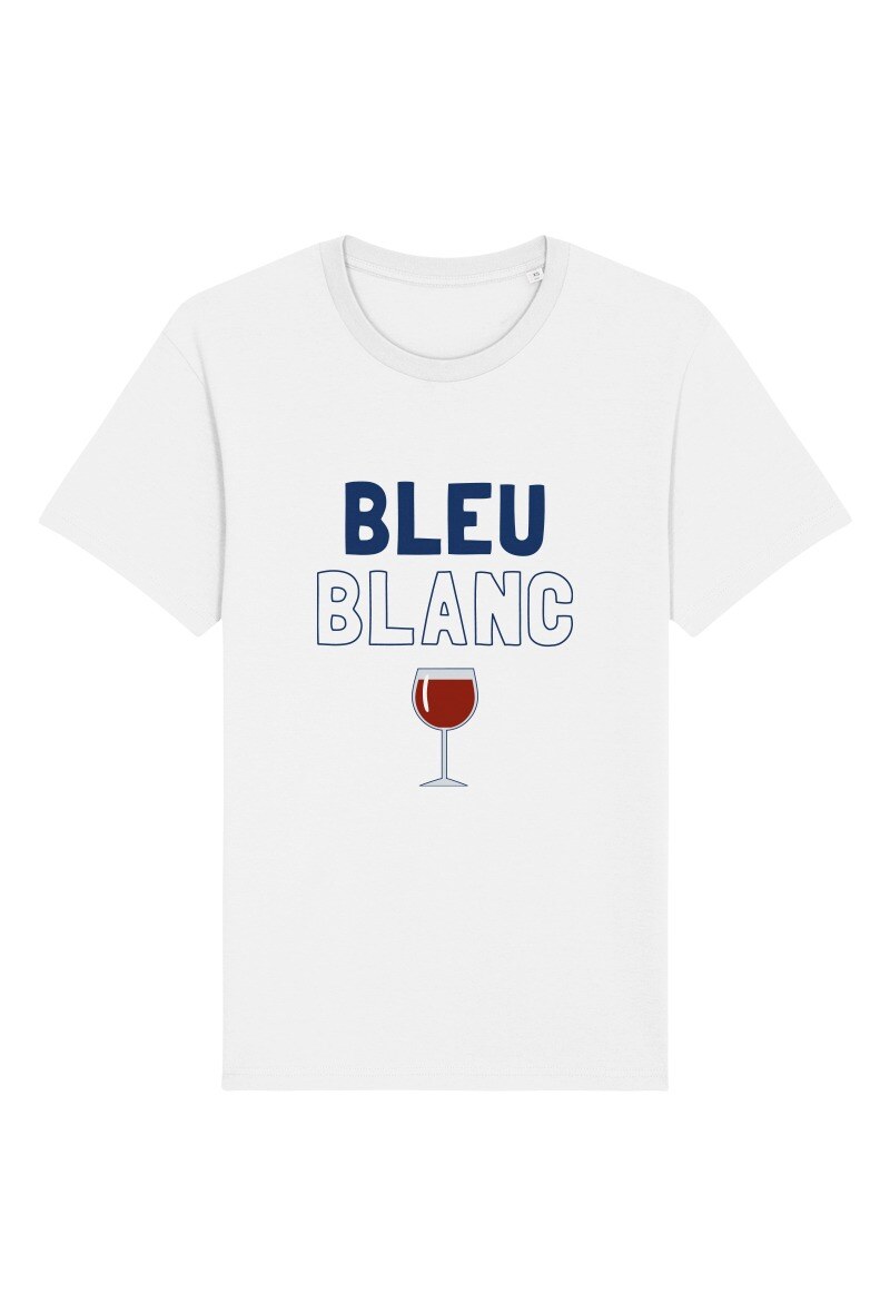 Wholesaler Kapsul - T-shirt adulte Homme - Bleu blanc Rouge
