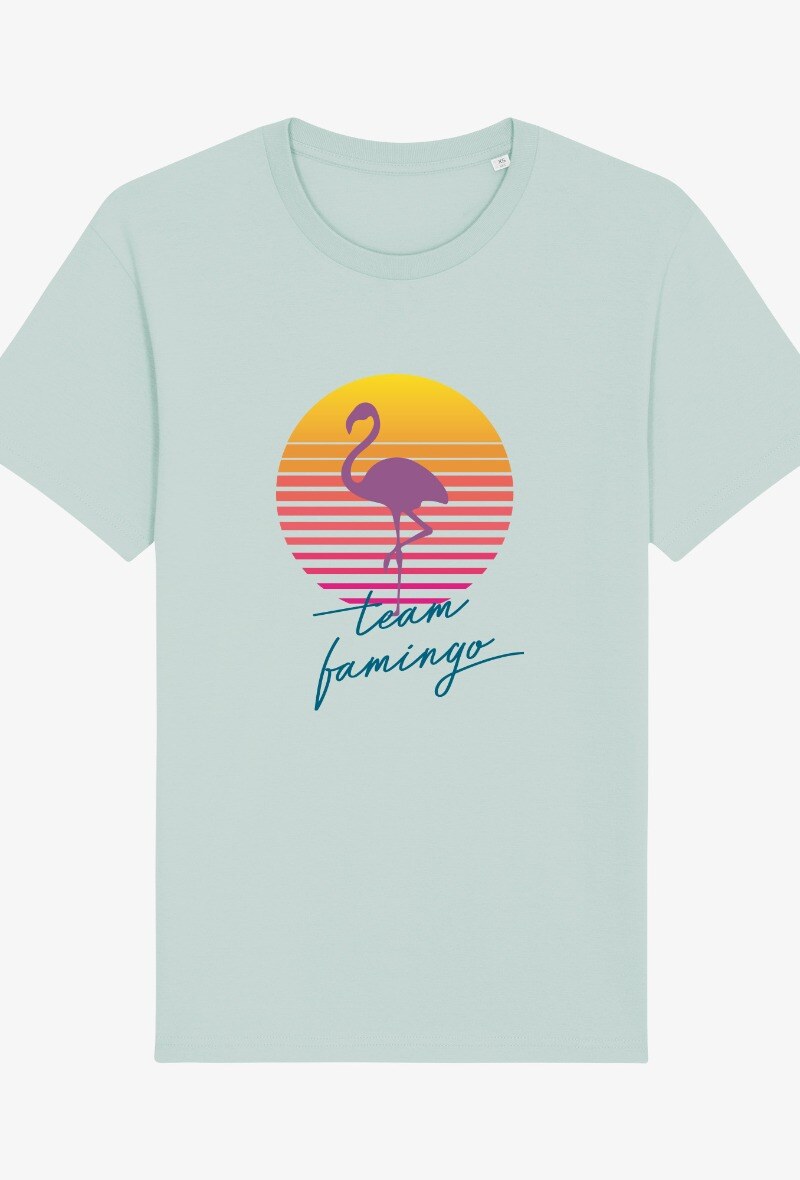 Großhändler Kapsul - Erwachsenen T-Shirt Herren - Team Flamingo