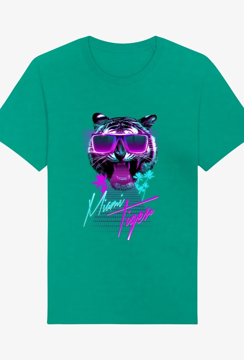 Großhändler Kapsul - T-Shirt für Erwachsene Herren - Miami Tiger