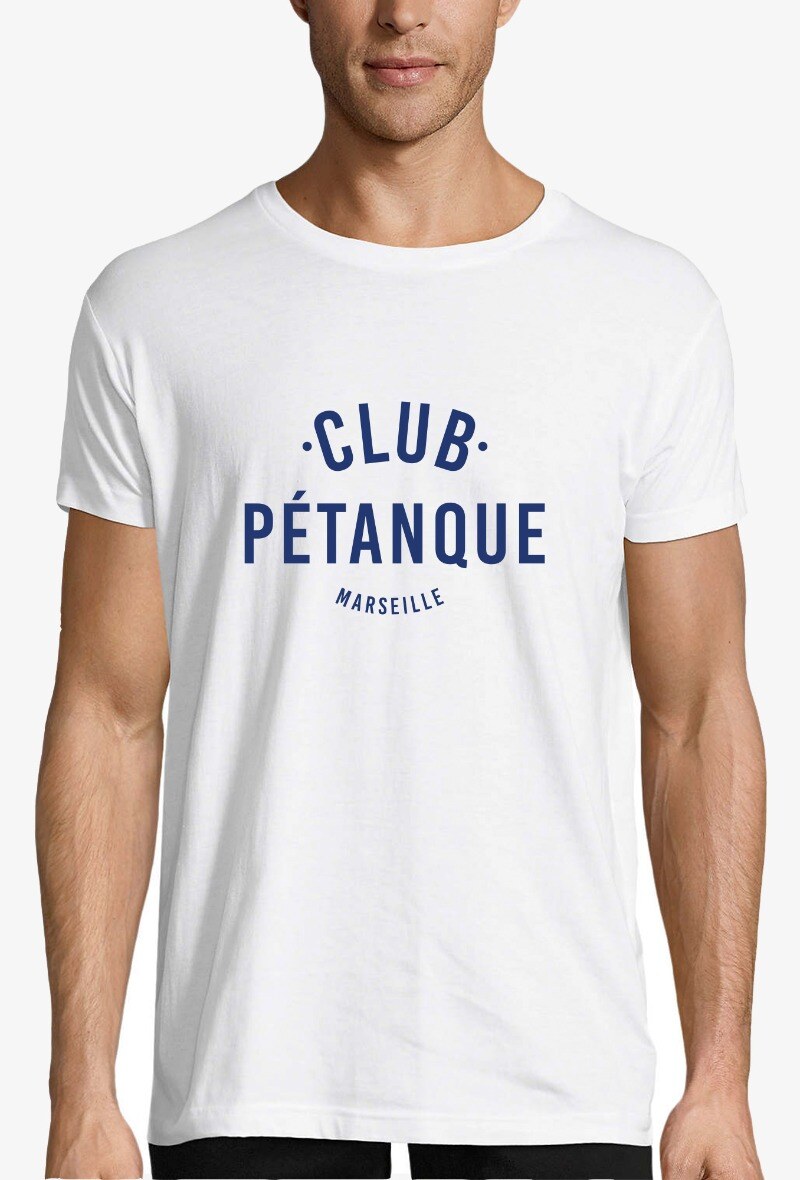 Grossiste Kapsul - SS T-shirt coton bio  adulte Homme  - Club Pétanque