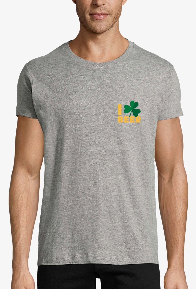 Grossiste Kapsul - T-shirt  adulte Homme - I Love Beer