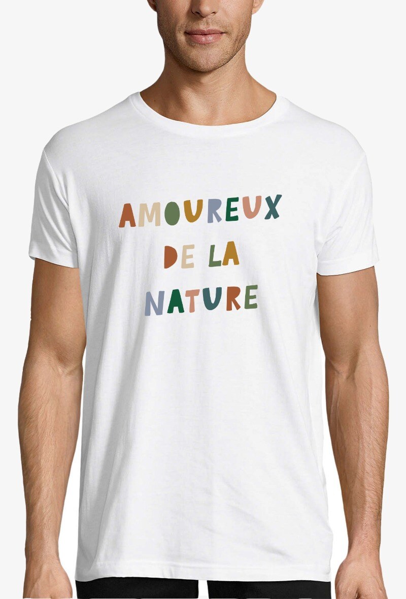 Grossiste Kapsul - T-shirt Homme  - Amoureux de la nature