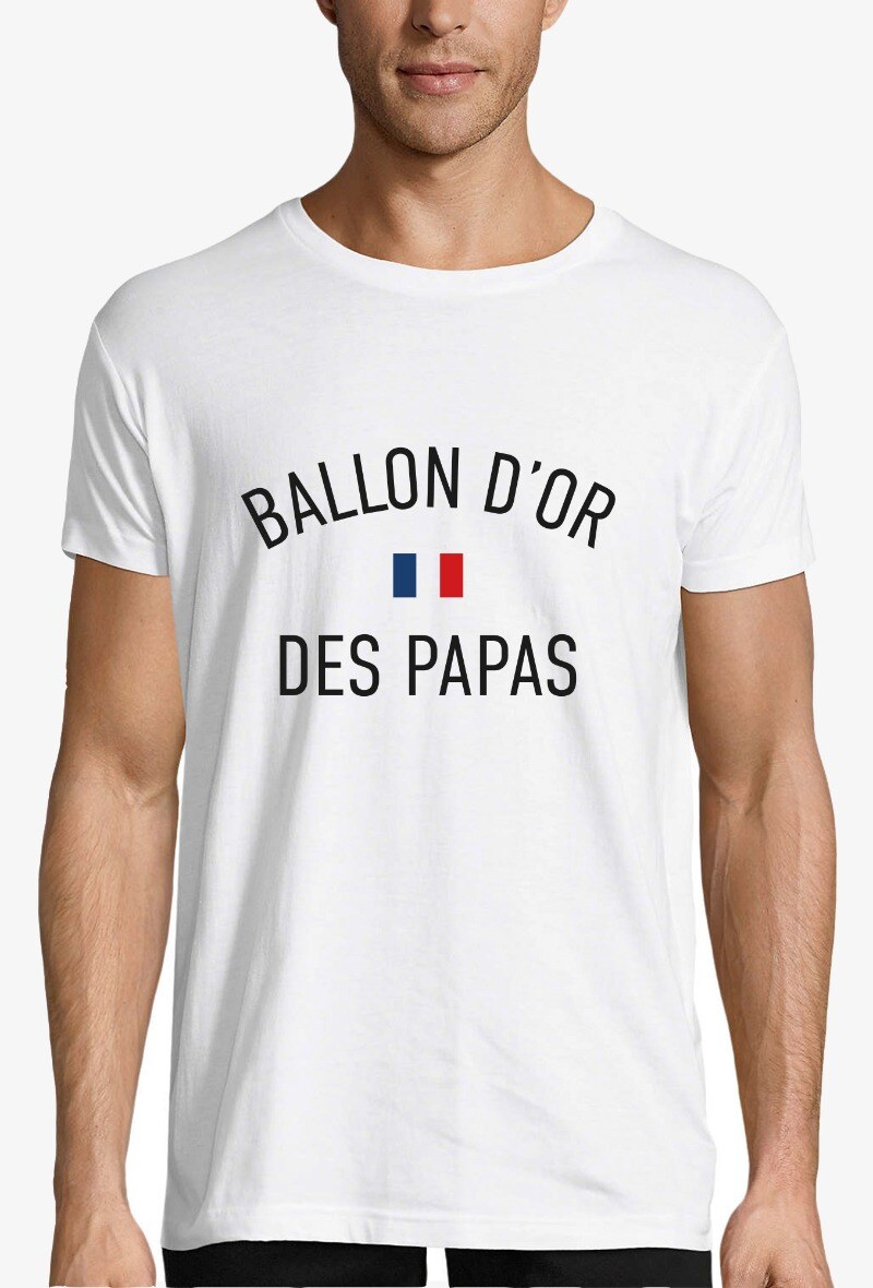 Mayorista Kapsul - Camiseta para adultos Hombre - Balón de oro de los papás