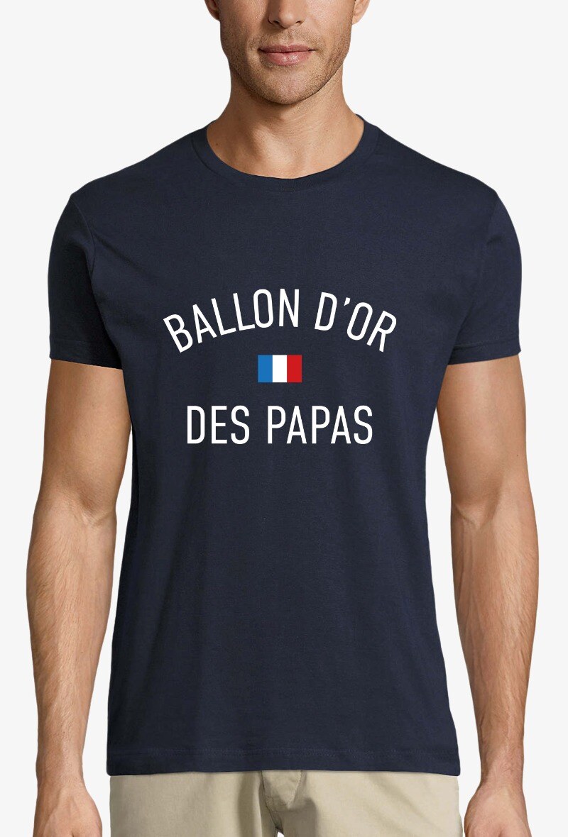 Mayorista Kapsul - Camiseta para adultos Hombre - Balón de oro de los papás